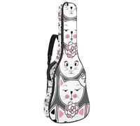 Housse Pour Guitare Acoustique Chat Sac Pour Guitare Électrique 10Mm Rembourré Housse Pour Guitare Classique Gig Bag 40 41 Pouces
