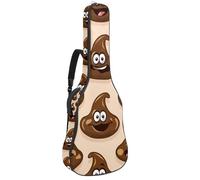 Housse pour guitare basse avec adorable marron, housse de guitare acoustique de 101,6 à 104,1 cm, housse imperméable en Oxford pour guitare électrique acoustique classique, ukulélé, Adorable