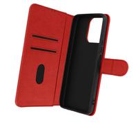 Housse pour Honor 70 Lite, X8 5G et X6 Clapet Portefeuille Support Vidéo Rouge