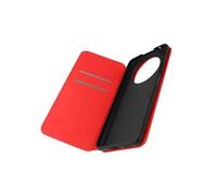Housse pour Honor Magic 4 Lite Clapet Portefeuille Fonction Support Vidéo rouge