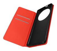 Housse pour Honor Magic 5 Lite 5G Clapet Porte-carte Support Vidéo rouge