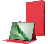 Housse pour Honor Magic Pad 2, tissu doux, antichoc, avec support à clapet, Rouge, Pour Honor Magicpad 2