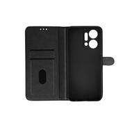 Housse pour Honor X7a Portefeuille Support Vidéo Noir