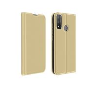 Housse pour Huawei P smart 2020 Porte-carte Fonction Support Vidéo Dorée