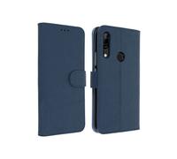 Housse pour Huawei P Smart Z/Y9 Prime 2019/Honor 9X Etui Folio Porte-carte Bleu nuit