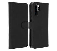 Housse pour Huawei P30 Pro Étui Portefeuille Support Stand Noir