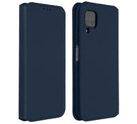 Housse pour Huawei P40 Lite Étui Folio Portefeuille Fonction Support Bleu