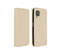 Housse pour Huawei P40 Lite Étui Folio Portefeuille Fonction Support Dorée