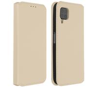 Housse pour Huawei P40 Lite Étui Folio Portefeuille Fonction Support Dorée