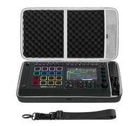 Housse pour Interface Audio Geekria, Compatible avec Akai Professional MPC Live III, Sac de Voyage Portable à Coque Rigide EVA (Gris foncé)