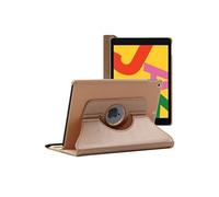 Housse pour iPad 10.2 (2019, 2020, 2021) Support Rotatif 360 PU Cuir , Or / Doré