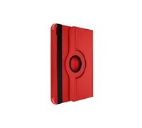 Housse pour iPad 10.9 2022 / 11 2025 Clapet Support Rotatif 360° Mode Portrait Paysage rouge