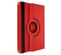 Avizar Housse pour iPad A16/10,9 (2022) Support rotatif 360° Portrait/Paysage Rouge