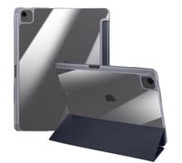 Housse pour iPad Air 13 2024 / iPad Air M4 2026 - AVIZAR - Bleu Nuit - Support Vidéo - Clavier - Protection Optimale
