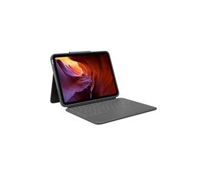 Housse pour iPad + Clavier - Logitech - Rugged Folio - Espagnol Qwerty - Résistant aux éclaboussures - Bluetooth