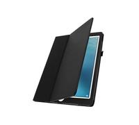 Avizar Housse iPad Pro 12.9 2015/2017 – Étui folio multipositions à clapet – Noir
