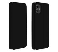 Avizar Housse iPhone 11 Étui folio portefeuille Éco-cuir Noir Fonction support