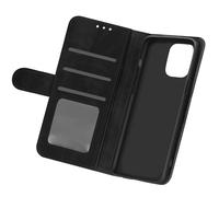 Housse pour iPhone 12 / 12 Pro Folio Vintage Porte-carte Fonction Support Noir