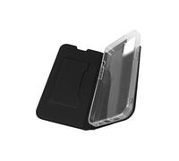 Akashi Étui folio pour iPhone 13 avec porte‑carte et support vidéo – Noir