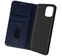Housse Apple iPhone 13 Mini Clapet Portefeuille Fonction Support vidéo bleu