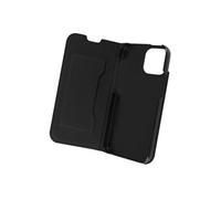 Akashi Housse pour iPhone 13 Pro avec porte-carte et support vidéo Noir