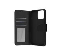 Housse pour iPhone 13 Pro Max Cuir premium Porte-carte Fonction support Vidéo Noir