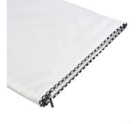 Housse pour lave-linge et sèche-linge à chargement frontal en tissu Oxford avec revêtement argenté, protection étanche à la poussière, avec lumière du soleil réfléchissante, matériau (L)