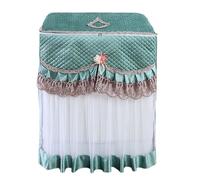 Housse pour lave-linge Housse de machine à laver style pastoral, rouleau dentelle épaississant, roue ondulée entièrement automatique, housse protection solaire(Color6,85x50x85cm)