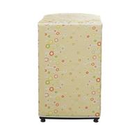 Housse Pour Lave-Linge Housse de protection multifonction for Machine à laver, 2 pièces, étui étanche domestique à rabat for Machine à laver Pour Un Usage Domestique(Yellow)