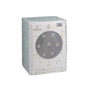 Housse Pour Lave-Linge Housse de protection solaire PEVA for Machine à laver, 2 pièces, étui étanche, veste de protection for Machine à laver, ouverture sur le dessus Pour La Maison(Front cover B)
