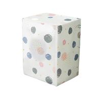 Housse Pour Lave-Linge Housses de protection for Machine à laver, 2 pièces, étanches, chargement frontal, étuis for(White)