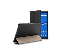 Housse Lenovo Tab M10 FHD PLUS (2e gen) Coque Etui veille auto PU SmartCase Noir