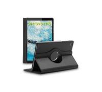 Housse pour Lenovo Tab M8 2021 (3rd gen), M8 HD 2019 Support Rotatif 360 PU Cuir, Noir