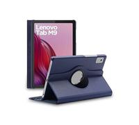 ebestStar - Coque pour Lenovo Tab M9, Etui Rotatif 360, Housse Protection PU Cuir, Bleu Foncé