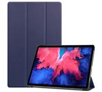 Lobwerk Étui de Protection Fin pour Lenovo Tab P11 2021 TB-J606F TB-J606X 11" avec Fonction Support et Fonction Veille Automatique Bleu