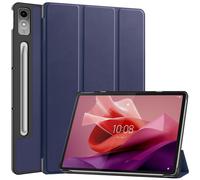 Lobwerk Étui de Protection Fin pour Lenovo Tab P12 2023 TB-370FU TB-371FC 12,7" avec Fonction Support et Fonction Veille/réveil Automatique