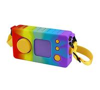 Housse pour Lunii Fabrique à Histoires, Coque Silicone Compatible avec Lunii Boîte à Histoires Toutes Les Versions, Colorée