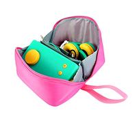 Housse pour Lunii Fabrique à Histoires, Sacoche pour Lunii Boîte à Histoires, Pochette pour Casque Audio Octave, Rose