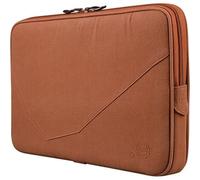 Housse pour MacBook Pro 13 - BEEZ - LA Robe Littoral - Rouille - Toile de coton - Mousse mémoire