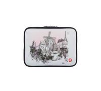 Be.ez Sacoche LA Robe pour PC portable 13" - I lov Paris Montmartre