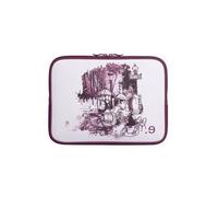 Housse pour MacBook Pro 15' Édition LA Robe «I LOV PARIS» avec Fermeture Éclair be.ez Multicolore