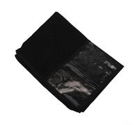 Housse pour machine à coudre avec rangement pratique pour accessoires de couture (noir)