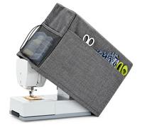 Housse pour Machine à Coudre pour VERITAS Rubina 2021-2026 | Housse pour Machine à Coudre avec Poches pour Accessoires, Modèle Pliable pour un Rangement Pratique