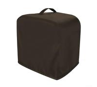 Housse pour machine à glaçons de comptoir, protection efficace contre la poussière, sangle réglable pour machine portable (couleur café)