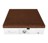 Housse pour Machine à Laver, Brun, 60 x 60 cm, avec élastique, Housse de Protection pour Machine à Laver, Disponible dans de Nombreuses Couleurs, Convient au sèche-Linge