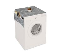 Housse pour machine à laver protection décorative appareil 130 x 55 cm 210 g