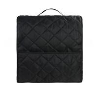 Housse pour machine à pain Housse de protection anti-poussière for mixeurs cuisine et appareils grille-pain, tissu matelassé en coton lavable, taille 36x23x36(Black)