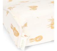 Housse pour matelas à langer en gaze de coton Safari Leo (50 x 70 cm)