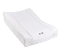 Béaba Housse Matelas à Langer Sofalange - 100% coton nid d'abeille, éponge, Oeko-Tex, blanc