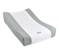 BÉABA, Housse pour Matelas à Langer Sofalange, 100% Coton Nid d'abeille, Eponge Moelleuse, Drap Absorbant, Confort Optimal, Tissus Certifiés Oekotex , Vert d'eau